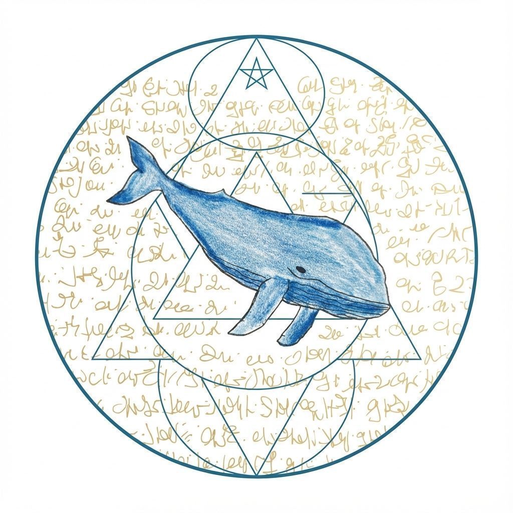 Symbole — La Voix de l'Eau, baleine bleue